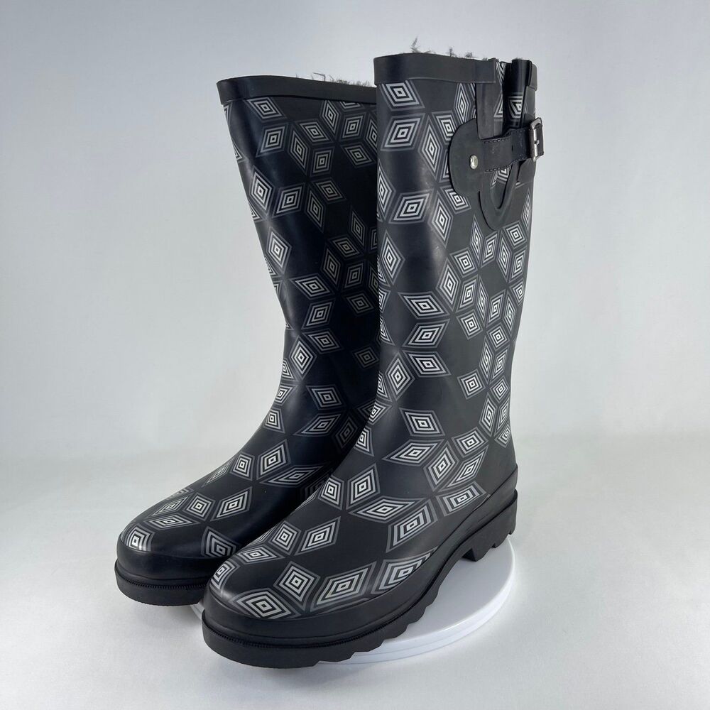 Western Chief Printed Tall Waterproof Rain Boots | Women's 7 | NEW